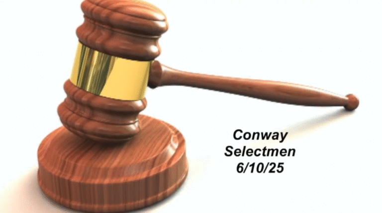 Conway Selectmen (6/10/25)